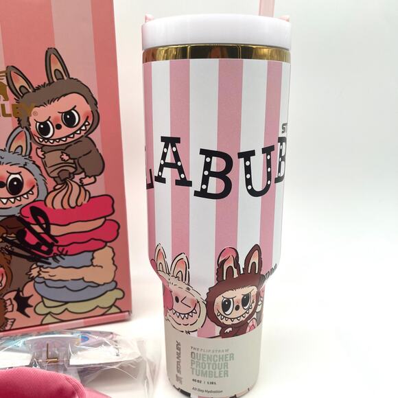 LABUBU x Stanley NWT H2.0 Tumbler, Authentic Collectible, 40oz - Picture 7 of 10